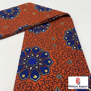 Tissu en coton Ankara imprimé wax africain de qualité supérieure pour vêtements de mode et artisanat Botswana - Product Image 4