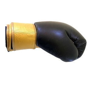 Guantes de Boxeo Negros y Dorados de Alta Calidad, Diseño Personalizado, Guantes de Sparring, Modelo RL-BG-41, Superventas - Product Image 3