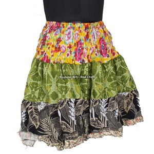 Fashion Wholesale Solid Mini <b>Skirt</b> For Ladies Customized Casual High Waist Short Women Mini Patch Work <b>Skirts</b> Boho Stylish - Product Image 1