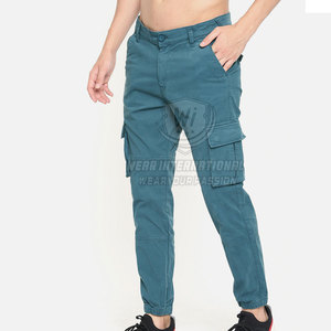 Pantalons cargo légers et décontractés pour hommes, pantalons cargo pour la course à pied, pantalons cargo streetwear, fabriqués au Pakistan - Product Image 2