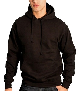 Sweat-shirts à capuche pour hommes en gros, avec étiquette brodée, coupe classique, épaules tombantes, 100% coton molletonné, poche, séchage rapide - Product Image 1