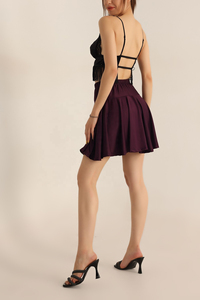 Jupes pour femmes personnalisées avec logo et motifs imprimés, style soleil, imprimé tendance, jupes taille haute pas chères pour femmes en couleurs unies - Product Image 5