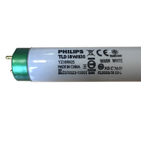 Tube lumineux Darsen Master TL-D De Luxe 18W/965 pour armoire d'évaluation des couleurs, lampe fluorescente D65 TL84 CWF F/A UV U30