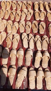 Sandalias Ecológicas Tejidas a Mano con Lona de Jacinto de Agua, con Cordones, Talla Personalizada, Precio Competitivo, Dragonex, para Uso Diario y Playa - Product Image 3