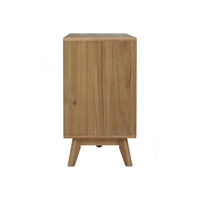 Cómoda de Madera Maciza de Estilo Escandinavo FYND con 6 Cajones, Mueble de Almacenamiento Independiente, Multiusos, Duradero, Fácil de Instalar, de Lujo
