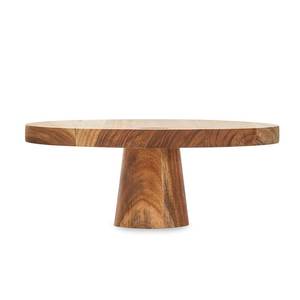 Extendable Handmade Wooden Three <b>Tier</b> <b>Cake</b> <b>Stand</b> Round Display Tray For Dessert Serving - Product Image 6