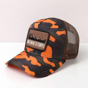 Casquettes de camionneur avec broderie de logo personnalisé, casquettes snapback en mesh de haute qualité, vente en gros - Product Image 4