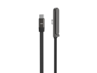 Câble de charge rapide Type C 240W avec support de téléphone pliable, cordon de chargeur Type C tressé en nylon pour iPhone Samsung Xiaomi