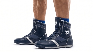 Chaussures de boxe internationales Dumela vertes, montantes, en cuir, durables, toutes saisons, respirantes, confortables, écologiques et tendance - Product Image 4