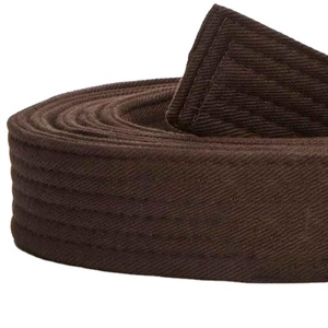 Cinturones de karate de alta calidad para hombre, bordado personalizado, todos los tamaños, de color, taekwondo, judo - Product Image 1