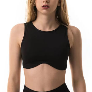 Tenue de pole dance pour femmes 2026 : haut court à col montant, hauts taille haute, vêtements légers pour la scène et l'entraînement estival - Product Image 1