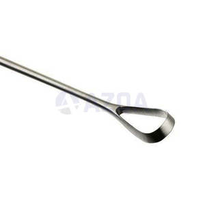 Cureta Uterina de Acero Inoxidable Sims, Instrumento Quirúrgico Manual de 26 cm, Afilada/Inocosa, Herramienta de Ginecología y Obstetricia, Hecha en Pakistán - Product Image 3