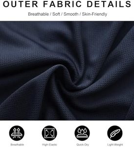 Pantalones Cortos Deportivos Personalizados para Hombre, Color Sólido, Secado Rápido, con Bolsillos, Cintura con Cordón, Casuales, de Spandex y Poliéster, Largo Medio, ODM 2026 - Product Image 5