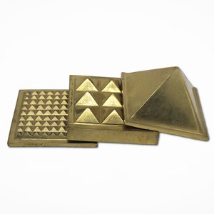 Pièces carrées en cuivre pur de 1 pouce pour remède Lal Kitab et astrologie, lot de 7 pièces - Product Image 5