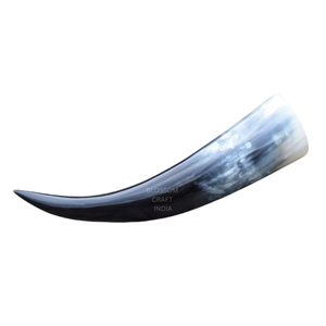 Vaso de Lujo para Beber Hecho a Mano con Cuerno de Búfalo, Duradero, Único, Estilo Vikingo Escandinavo, Regalo Artesanal - Product Image 6