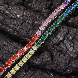 จี้เครื่องประดับเพชรสีรุ้งที่มีชื่อเสียงและเครื่องราง925เงิน VVS Moissanite เครื่องประดับฮิปฮอป - Product Image 2