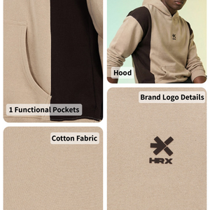 Sudadera con Capucha para Hombre, Color Sólido, 100% Algodón, Estilo Casual de Invierno, Corte Regular, Diseño con Bolsillos, Transpirable, Alta Calidad - Product Image 6