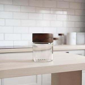 Borosilicate glass jar Custom Size Borosilicate Glass Jar with Airtight Lid for Food Packaging and Storage - Product Image 2