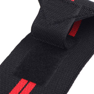 HFL Bandes de maintien de poignet sportives personnalisables avec logo, durables, réglables, en coton, 2 pièces pour haltérophilie et entraînement en salle de sport - Product Image 5