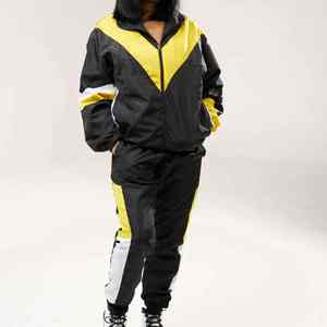 Conjunto de 2 Piezas de Chaqueta Cortavientos de Invierno para Mujer, Talla Grande, Personalizada, de Alta Calidad, Nailon Impermeable, Transpirable y Resistente al Viento - Product Image 5