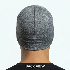 Gorro de Punto Gris para Hombre, Gorro de Invierno con Puño, Unisex, Estilo Urbano, Gorro con Diseño de Calavera, Logotipo Personalizado, Accesorio de Moda al por Mayor - Product Image 2