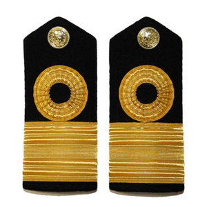 Épaulettes de qualité supérieure pour uniforme, avec franges et bandes de services en broderie métallique, OEM, à prix abordable et service OEM - Product Image 2