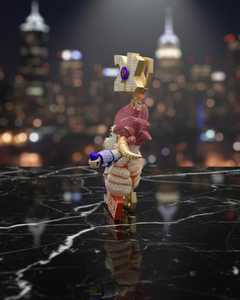 จี้เพชรโมอิสซาไนต์ VVS แบบกำหนดเอง ลายการ์ตูน จี้ฮิปฮอป เงินแท้ 925 จี้แบบสั่งทำพิเศษ จี้แร็ปเปอร์ จี้แบบหรูหรา - Product Image 2