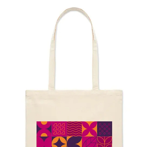 Wholesale Personalized 100% Cotton Canvas Printed <b>Bags</b> Custom Logo Silk Screen Printing Shoulder Handle <b>bag</b> - Product Image 4
