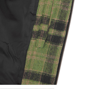 Camisa Chaqueta de Franela para Invierno al por Mayor, con Capucha, Manga Larga, a Cuadros, Forro de Poliéster, Transpirable, Cortavientos, Ecológica - Product Image 2