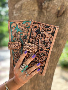 Nouveau Style occidental coloré en cuir usiné pochette femmes conçu sac à main vente chaude taille compacte en cuir usiné embrayages à la mode - Product Image 4