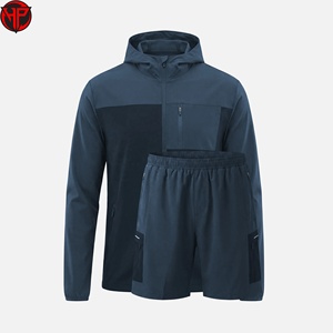 Custom Blank Jogging Suit Short Set Nylon Windbreaker Shorts Set Men Two Piece <b>Wind</b> <b>Breaker</b> Street Wear Shorts Set for Men - Product Image 6