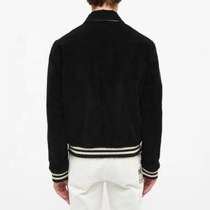 Meilleur logo personnalisé du fabricant 100% laine Varsity Letterman veste vêtements d'hiver de qualité supérieure imperméable tricoté grande taille - Product Image 3