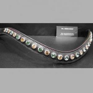 Bandeaux de cheval pour bride en cuir - Product Image 2