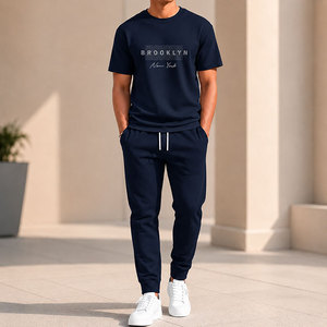 Conjunto Deportivo Casual de Verano para Hombre, Estampado, Personalizado, Unisex, 2 Piezas, Transpirable, 2 en 1, Camiseta de Manga Corta de Alta Calidad - Product Image 5