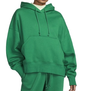 Vente chaude personnalisé femmes pull à capuche décontracté recadrée surdimensionné grande taille sweat pour l'hiver et l'été avec col à capuche - Product Image 1