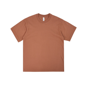 T-shirt en coton à col rond pour homme, doux et confortable pour un usage quotidien, tee-shirt uni en coton respirant et léger, chemise décontractée - Product Image 1