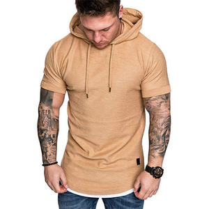 MRMT 2024, novedad, sudaderas con capucha para hombre, sudaderas con capucha de manga corta para hombre, sudadera informal de Color sólido para hombre con capucha- - Product Image 5