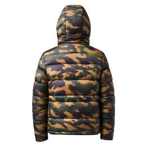 Chaqueta Acolchada ARTIZ INTERNATIONAL para Hombre, Estilo Urbano, Invierno, Aislante, Resistente al Viento, Ecológica, con Logotipo Frontal, Exterior de Nailon/Algodón - Product Image 5