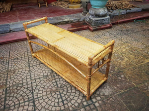 Eco-friendly Bamboo Shoe Rack Traditional-Style Bamboo Shelving <b>Units</b> Bamboo Plant Stands Multi-tiered Bamboo <b>Storage</b> Racks - Product Image 4