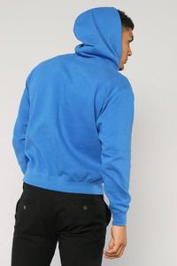 เสื้อฮู้ดผู้ชายสีแดง แขนยาว สีพื้น ผ้าโพลีเอสเตอร์ 100% เฟรนช์เทอร์รี่ เสื้อผ้าลำลองสำหรับฤดูหนาว สไตล์สตรีท กันน้ำ - Product Image 5