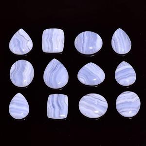 Vente en gros Cabochon d'agate en dentelle bleue Pierre précieuse - Product Image 1