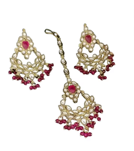 Vintage Trendy Gold Plated Crystal Rhinestone Leaf <b>Necklace</b> Earrings Set for Weddings - Product Image 3