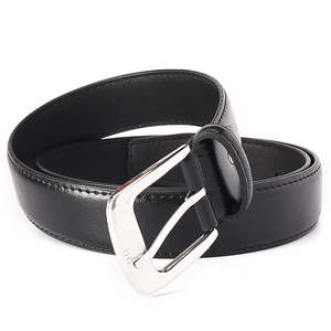 Ceinture de luxe vintage personnalisée en cuir de vachette écologique avec boucle ardillon en cuivre pour homme – Vente en gros - Product Image 2