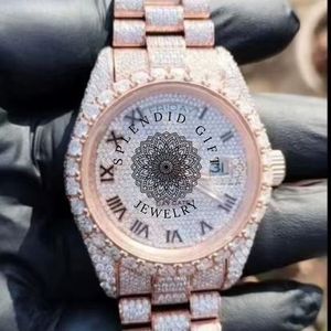 Splendid Gift Jewelry Luxury Men's Silver <b>Watch</b> <b>Case</b> with Sapphire Crystal Dial Roman Numeral Analog ETA Quartz Movement 28mm - Product Image 1