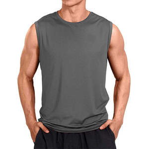 Camisetas de Tirantes Deportivas para Hombre, Personalizadas, de Alta Calidad, Transpirables, de Secado Rápido, Informales, para Gimnasio y Running, 100% Fibra de Bambú - Product Image 1