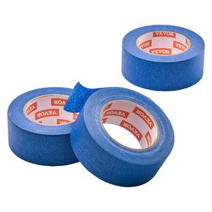 Nastro Adesivo Blu per Pittori Larghezza 2 Pollici, Spessore Personalizzato, 3 Rotoli 1.88 X 60 Yds, Nastro Mascherante per Bordi e Soffitti, Protezione - Product Image 3