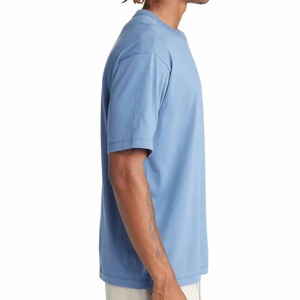 T-shirt pour homme à manches courtes de haute qualité, 100% coton biologique, respectueux de l'environnement, avec impression de logo personnalisé - Product Image 4