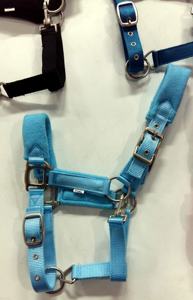 Harnais léger en sangle de polyester PP, style western anglais, rembourré en polaire, avec ajusteur, couleur et logo personnalisables, pour usage équestre - Product Image 4