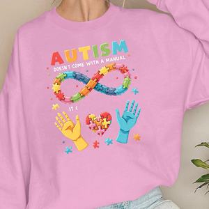 El AUTISMO NO VENDE CON UN MANUAL sudaderas de mujer - Product Image 4