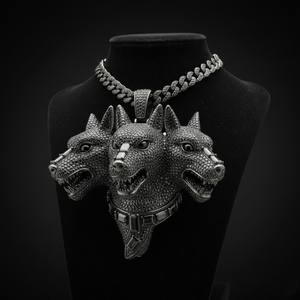 Pendentif Chien de Compagnie en Moissanite VVS, Diamant Moissanite, Argent 925 Plaqué Rhodium, Bijoux Fins, Pendentifs et Breloques, Bijoux pour Chien - Product Image 3